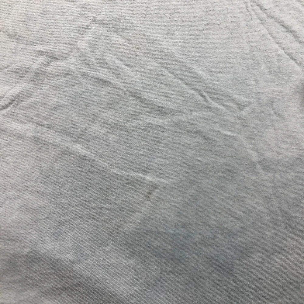 Vintage Nike Shirt Men 2XL Gray Long Sleeve Embroidered Swoosh Crew Neck Y2K